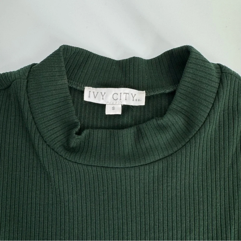 Ivy City Co Cosette Dress Women's Size S Green Tulle Feminine Romantic - Picture 10 of 13